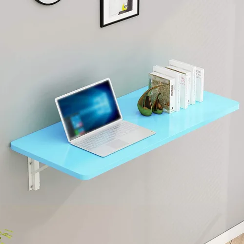 Miniatura 5 de Mesa plegable resistente montada en la pared, escritorio para niños, escritorio de computadora, mesa de comedor, mesas de bar, estantería, banco