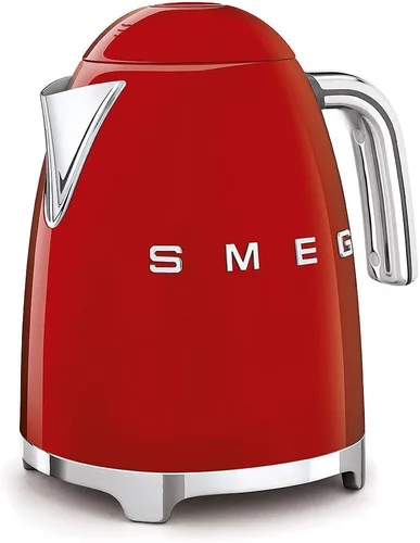 Miniatura 6 de Smeg - Tetera eléctrica de estilo retro de los años 50 de 7 tazas con apagado automático, base removible e indicador de agua, KLF03CRUS, color crema