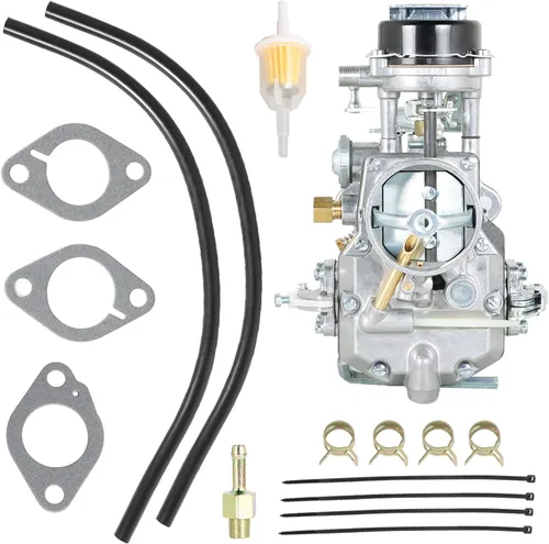 Autolite 1100 Carburador con juntas de repuesto para motores Fairlane Falcon Comet Mercury 6 cilindros 170/200 Cid 1963-1969 – Choke automático