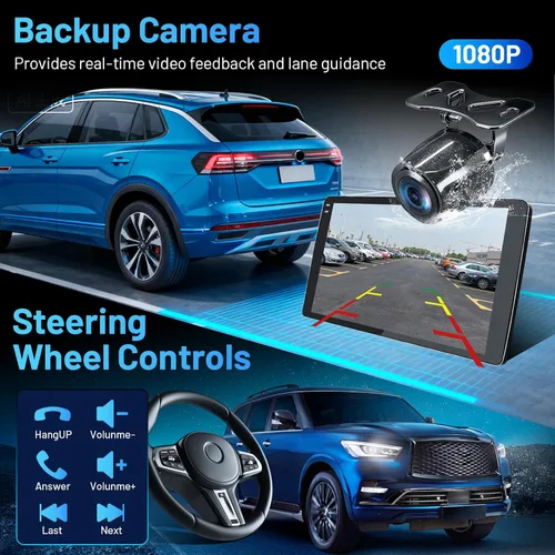 Miniatura 7 de [4Core 64GB ROM] Radio de coche para Ford F150 2004-2008: 7 '' HD pantalla táctil estéreo con Carplay inalámbrico Android GPS Bluetooth 5G WiFi FM