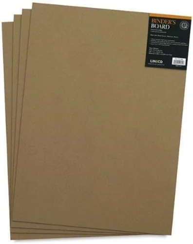 Miniatura 3 de Lineco, Tablero de carpeta de pH neutro de 14.5 x 20.5 pulgadas, 0.08 de grosor, sin ácidos sin tamponar, para encuadernación, paquete de 4