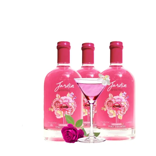 Miniatura 17 de Jardin - Set de regalo - Mezcladores de cóctel de alta calidad - Jarabes sin azúcar - Potenciador de espíritu brillante para cócteles y cócteles