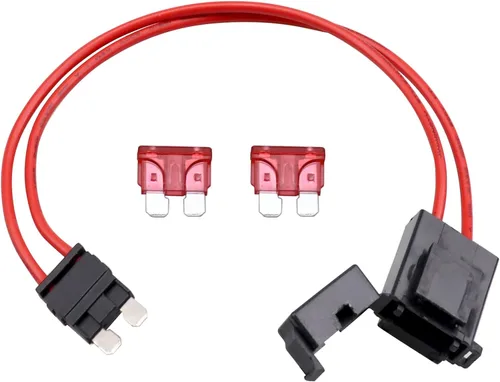 ZOOKOTO Conector de portafusibles de automóvil especializado de 32V 16 AWG 10A, soporte de fusibles tipo hoja ATO estándar para paneles de caja de