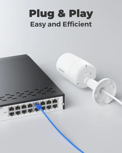 Miniatura 7 de REOLINK Sistema de cámara de seguridad 12MP Comercial, 8 piezas 12MP H.265 cámaras de seguridad PoE para exteriores, detección de personas