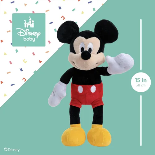Miniatura 6 de Peluche de Mickey Mouse bebé de Disney, 15 pulgadas