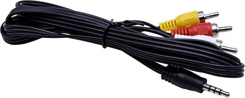 Miniatura 4 de HQRP Cable de audio y video AV compatible con videocámara Panasonic PV-DV200, PV-DV200D, PV-DV201, PV-DV201D, PV-DV202, PV-DV202D