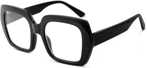 Miniatura 12 de Paquete de 3 lentes de lectura con bloqueo de luz azul para mujeres y hombres, anteojos de lectura de gran tamaño con bisagra de resorte, lectores