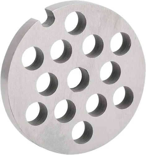 Miniatura 7 de Picadora de carne, cortador de cuchilla, picadora de carne de acero inoxidable, placa de picadora, accesorios de repuesto de cuchillo de disco