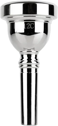 Miniatura 2 de Glory - Trombón profesional plateado con boquilla de 12c