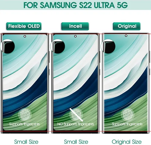Miniatura 4 de OLED para Galaxy S22 Ultra 5G Reemplazo de pantalla para Samsung Galaxy S22 Ultra 5G LCD para Samsung S22 Ultra 5G Pantalla Digitalizador Pantalla