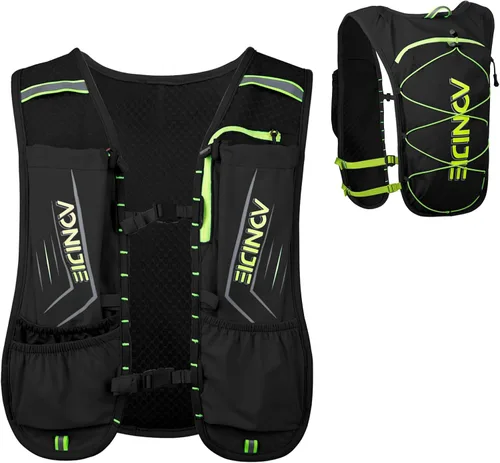 Miniatura 28 de Azarxis Chaleco de Hidratación para Correr Mochila 5L 5.5L para Mujeres y Hombres para Correr en Senderos Carrera de Maratón Ciclismo Senderismo