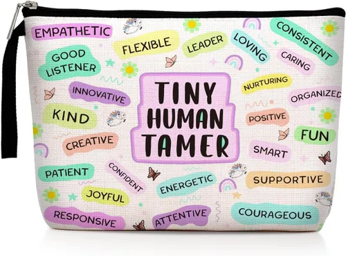 Miniatura 12 de Regalos para profesores, regalos de agradecimiento para profesores, regalos que tú, bolsa de maquillaje imprescindible para profesores, regalos
