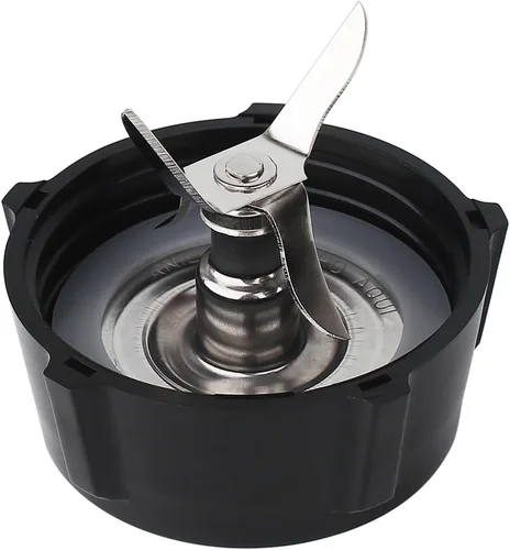 Miniatura 5 de Piezas de repuesto de 5 tazas con tapa cuadrada de vidrio con cuchilla, compatible con licuadora Oster Classic Series y licuadora Osterizer
