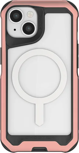 Miniatura 44 de Ghostek Atomic Slim - Funda protectora para iPhone 15 Pro Max, compatible con accesorios MagSafe, marco de metal de aluminio, funda de teléfono