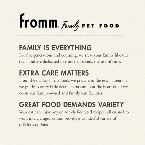 Miniatura 7 de Fromm Four-Star Nutritionals Hasen Duckenpfeffer - Comida seca prémium para gatos, receta de conejo, 10 libras