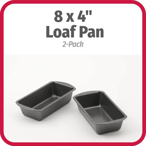 Miniatura 2 de GoodCook Molde antiadherente para pan de 8 x 4 pulgadas, utensilios de cocina de acero resistente con revestimiento antiadherente fácil de limpiar