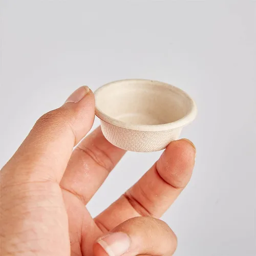 Miniatura 4 de Paquete de 300 tazas de alimentación de papel, 0.5 onzas, Gecko alimentos y agua, soporte para repisas de alimentos, cuencos para lagartos Gecko