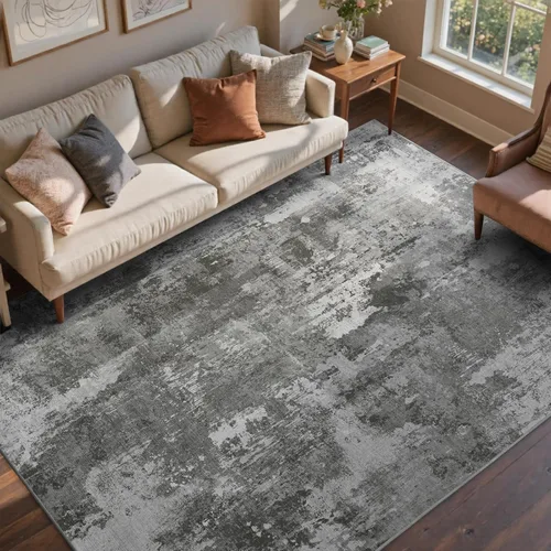 Miniatura 41 de Alfombra de pasillo lavable de 2 x 6 pies, antideslizante, de pelo bajo, alfombra de área de cocina, alfombra suave y larga para entrada, alfombra