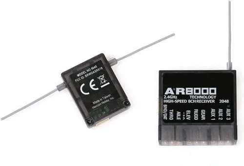 Miniatura 4 de Receptor RC de velocidad rápida para espectro AR8000 8CH DSM2 DSMX DX7 DX8 DX9 DX18