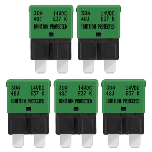 Miniatura 7 de GLOSO Disyuntores ATC/ATO de perfil bajo con reinicio automático E37 (T1) (30A - 3 unidades)