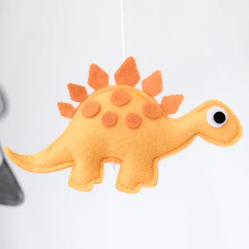 Miniatura 7 de Móvil para cuna de bebé de dinosaurio, móvil de dinosaurio para bebé, decoración de guardería neutra para Pack N Play, para bebé niño y niña