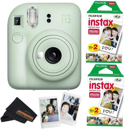 Miniatura 11 de Fujifilm Cámara Instax Mini 12 (Blossom Pink, con película extra (40 hojas))
