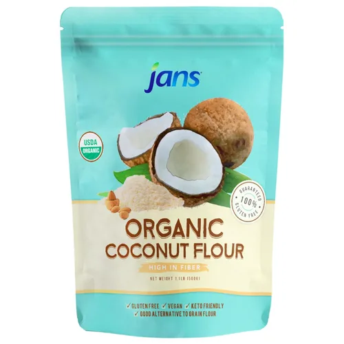 Miniatura 20 de Jans Harina de yuca, 2 libras, sustituto de harina multiusos sin gluten, harina para hornear sin cereales sin OMG, apta para paleo y AIP, harina