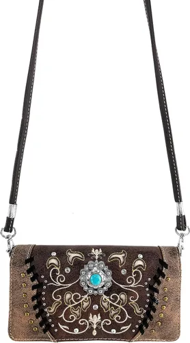 Miniatura 7 de Zelris Spring Bloom Western Concho - Juego de bolso de mano para mujer