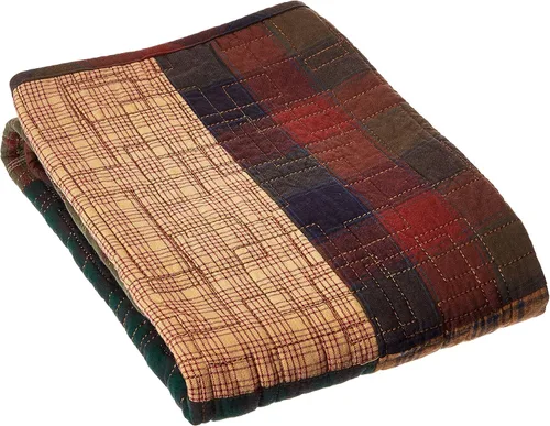 Miniatura 7 de Donna Sharp - Ropa de cama a cuadros diseño de caminata de osos Cierre de cremallera fácil de quitar, combina con juegos de cama, mantas