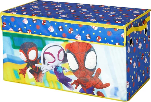 Miniatura 16 de Idea Nuova Disney Encanto - Baúl de almacenamiento plegable para juguetes de niños, duradero, con tapa