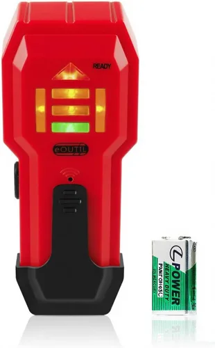 Miniatura 8 de Escáner de pared con buscador de pernos, sensor detector de madera y metales para pared de 3/4 de pulgada de grosor (ST102-naranja)