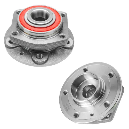 Miniatura 54 de Detroit Axle - 2.2L Bujes de rodamiento de rueda delanteros de 2 piezas para Honda Accord 90-97, 97 Acura CL, 2 rodamientos de ruedas y conjunto