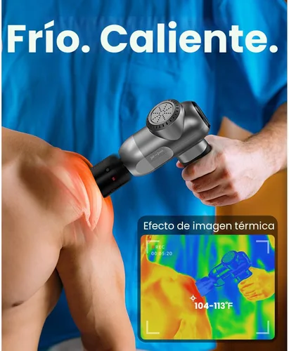 Miniatura 3 de BOB AND BRAD C2 Pro Pistola de Masaje con Terapia de Calor y Frío, Mini Pistola de Masaje de Tejido Profundo Elegible para FSA y Aprobada por HSA
