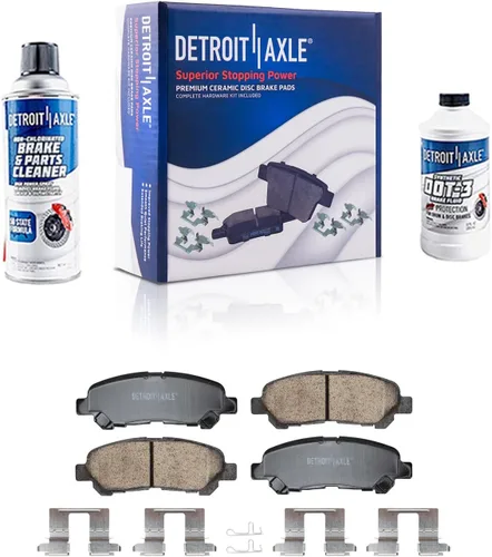 Miniatura 50 de Detroit Axle - Pastillas de freno traseras para Kia Sportage 2017-2022, Hyundai Tucson 2016-2021, pastillas de freno de cerámica 2018 2019 2020