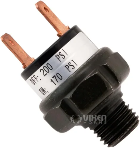 Miniatura 6 de Vixen Horns Compresores de aire dobles a bordo de alta resistencia de 200 PSI. Reemplazo universal para bocina de tren de camión, suspensión, viaje
