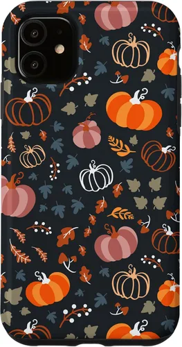 Miniatura 8 de Funda para iPhone 14 Pro Max Otoño Hojas Caídas Calabaza Cosecha de Especias Feliz Oto