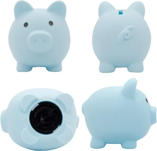 Miniatura 3 de AIFLM Alcancía personalizada con nombre personalizado, caja de dinero para niñas y niños, caja de dinero de ahorro para cumpleaños, Navidad, día