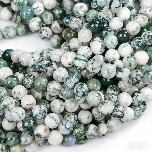 Miniatura 8 de Zenkeeper 108 cuentas de aventurina azul para hacer joyas de 0.315 pulgadas (0.315 in), piedras preciosas de aventurina azul sueltas
