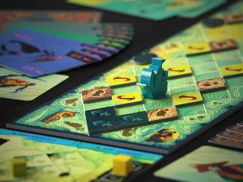 Miniatura 6 de ALLPLAY Sail Cooperative Strategy - Juego de mesa para 2 jugadores para adultos y familia, juego de cartas único para tomar trucos, límites
