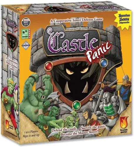 Miniatura 10 de The Wizard's Tower Castle Panic Expansion Juego de mesa para adultos y familia. Juego de mesa cooperativo. A partir de 8 años. Para 1 a 6 jugadores