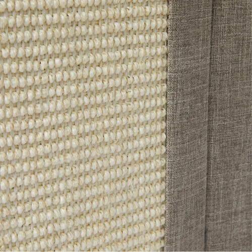 Miniatura 3 de Amazon Basics Cat House 1 piso, condominio plegable para gatos con almohadilla de sisal para rascar, color gris