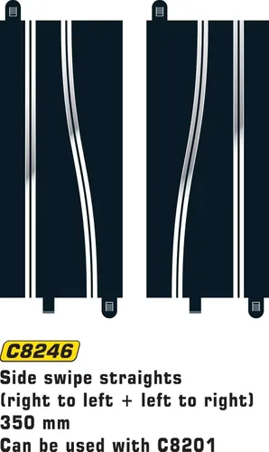 Miniatura 10 de Scalextric C8205 Track- Estándar recto 13.75 pulgadas