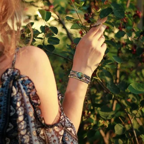 Miniatura 4 de Plumiss Colección de pulseras de cuentas curativas de piedra natural boho para mujer