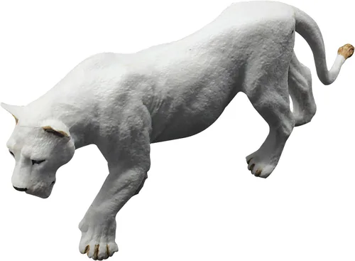 Miniatura 16 de FUNSHOWCASE Figura de juguete de búfalo de animales de la selva africana, figura de plástico realista, altura de 2.6 pulgadas