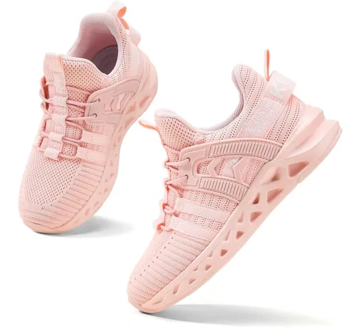 Zapatos deportivos sin cordones para niños y niñas, ligeros, transpirables, antideslizantes, para caminar, correr, niños