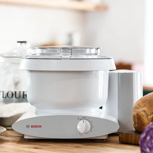 Miniatura 2 de Bosch Universal Plus- Batidora de pie con paquete de accesorios NutriMill Baker's Pack que incluye raspador de tazón, paletas para galletas