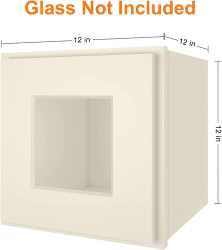 Miniatura 3 de LOVMOR Armarios de pared, botiquines con puertas de cierre suave, muebles decorativos para salas de estar, dormitorios, cocinas, lavaderos