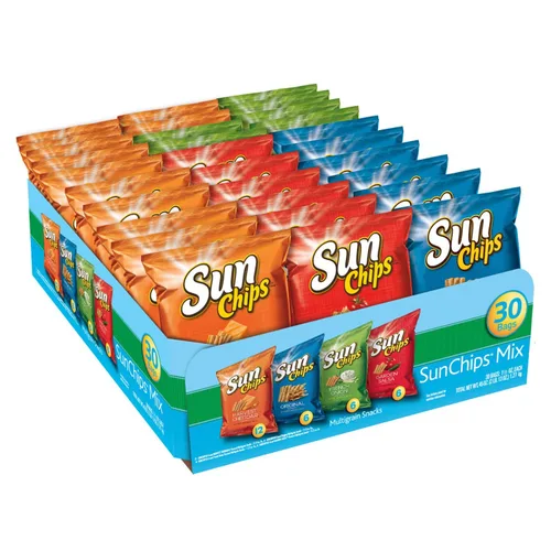 Miniatura 32 de SunChips Paquete variado de aperitivos multicereal, 40