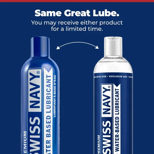 Miniatura 2 de Swiss Navy Lubricante a base de agua de alta calidad, 12 onzas, gel lubricante para hombres, mujeres y parejas, seguro para juguetes, fórmula que