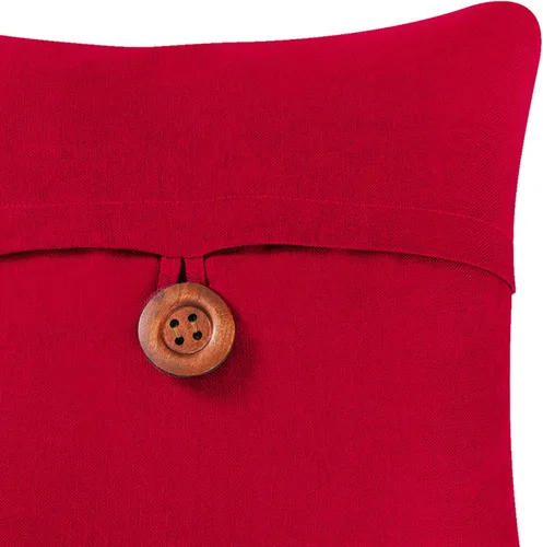 Miniatura 2 de C&F Home Sobre rojo patriótico 4 de julio Día de los Caídos Día del Trabajo Americana Libertad de Plumas Decoración Decoración Almohada 18 x 18 Rojo